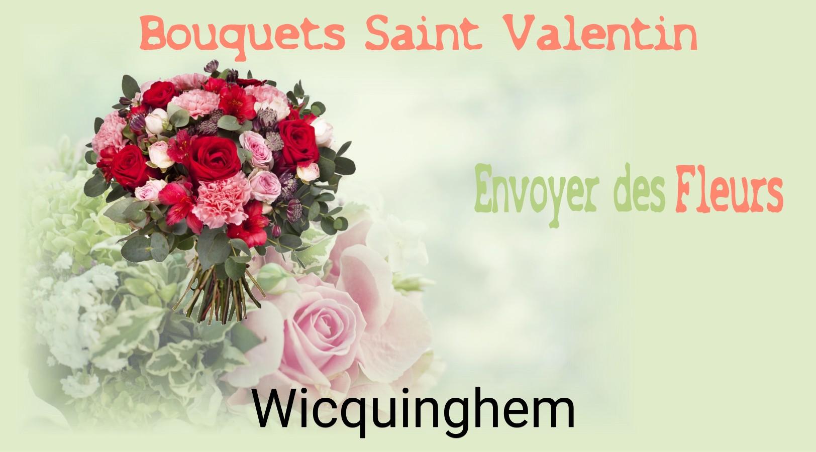 Roses de Saint-Valentin livrées à Wicquinghem